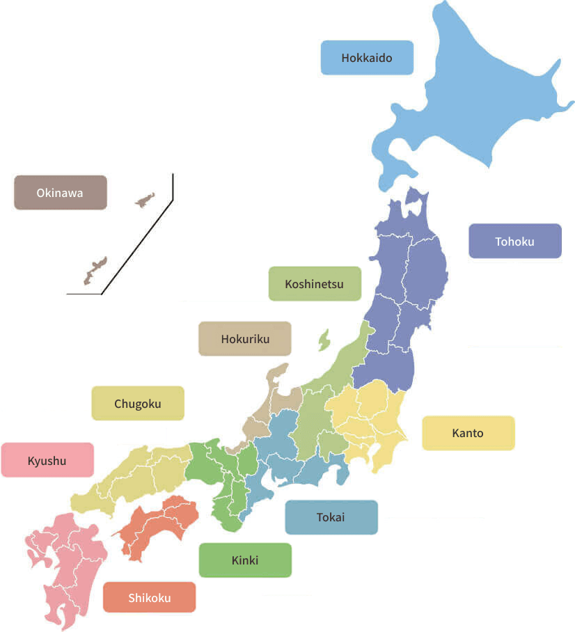 Japan Map