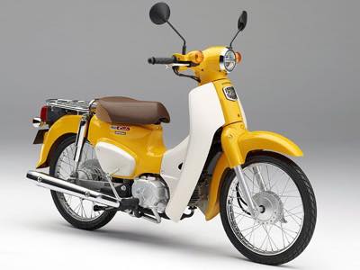 スーパーカブ50 ホンダの原付ビジネスバイク「スーパーカブ50」シリーズにカラー設定を