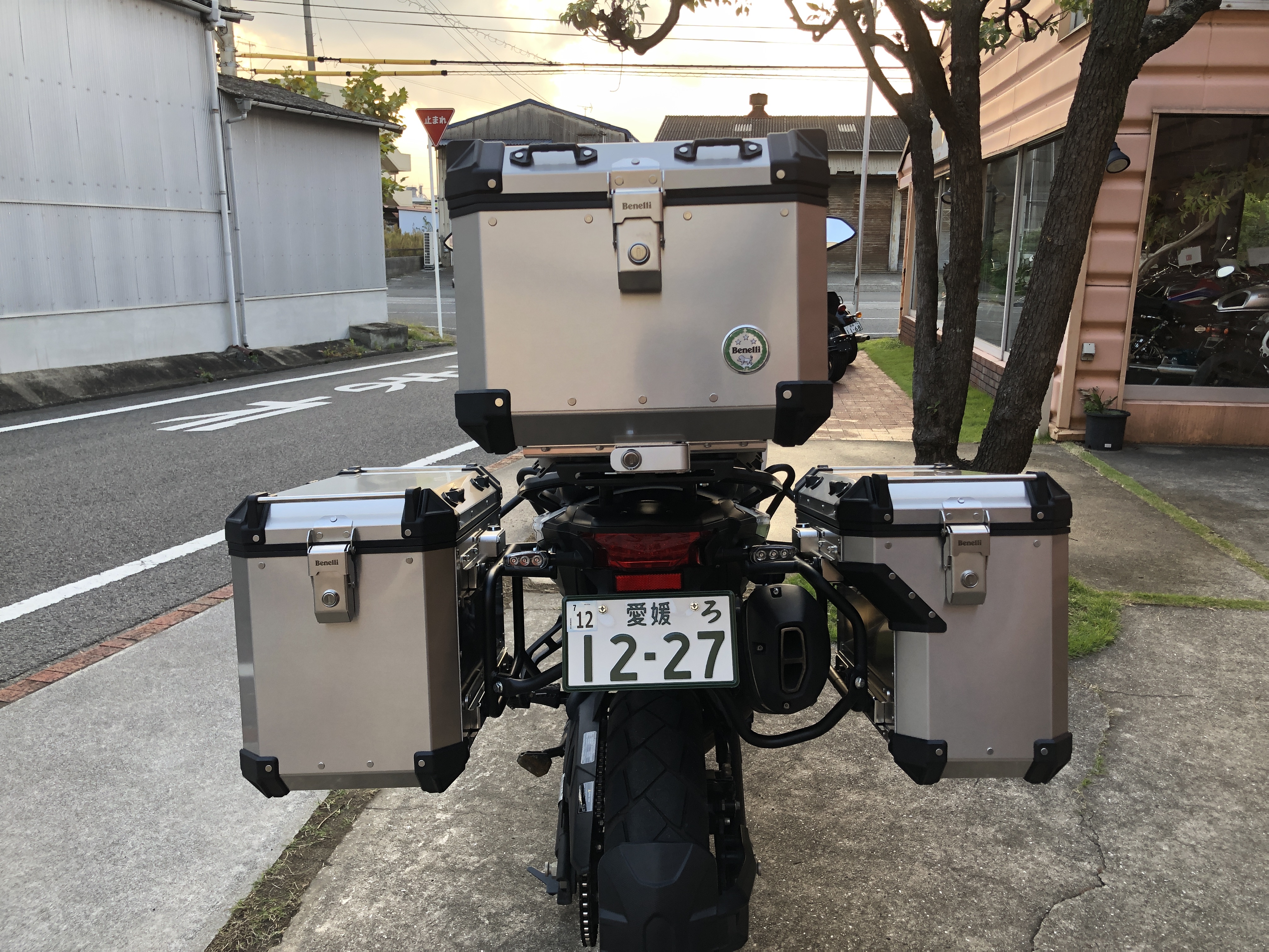 Benelli / TRK502X】パニアケースがオプションで選べるようになりまし